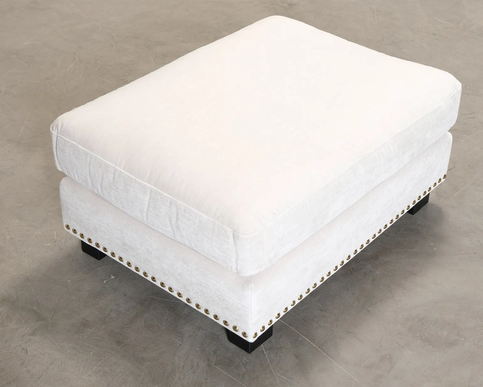 Sweef Valen fotpall ljusbeige