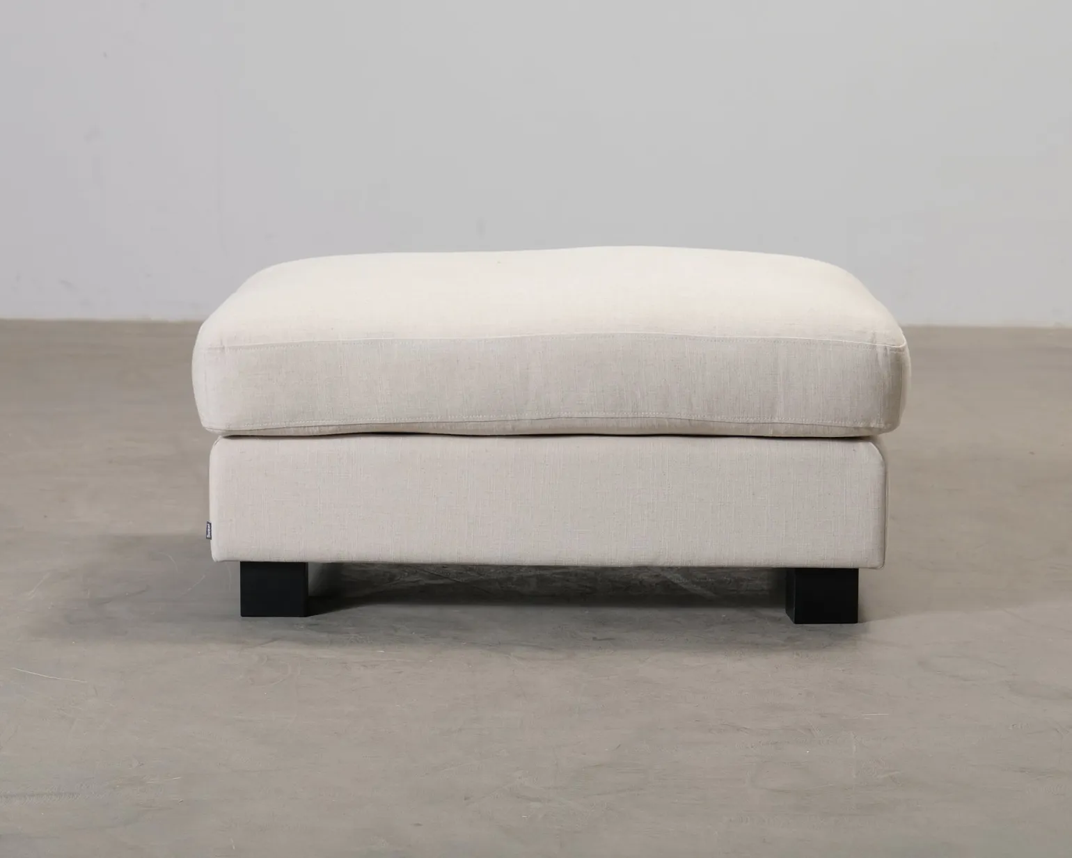 Sweef Valen fotpall ljusbeige