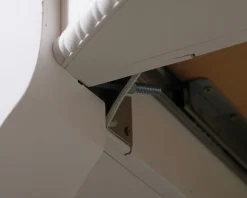 Tabell matbord ø 150 cm vit