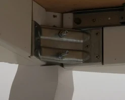 Tabell matbord ø 150 cm vit