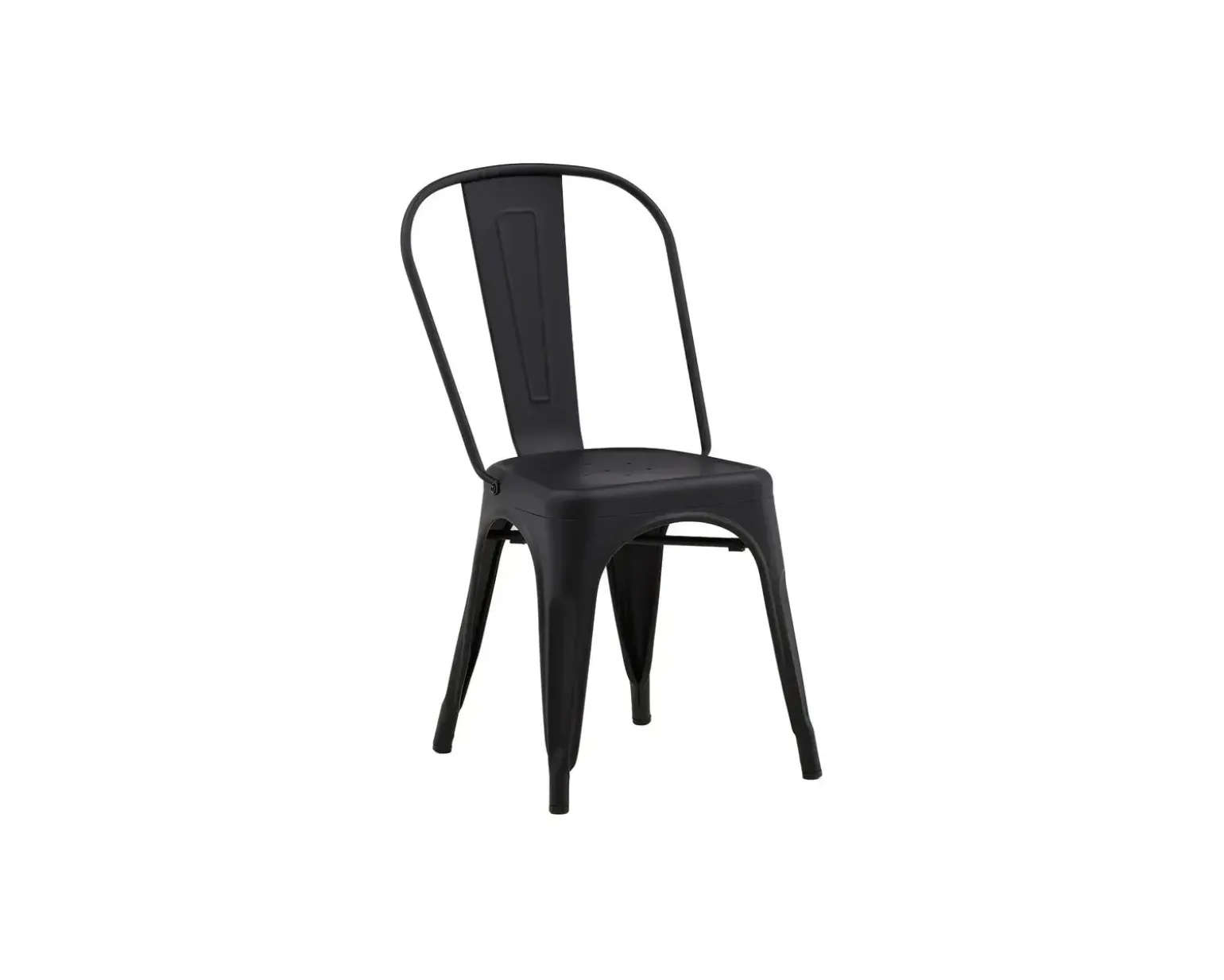 Tempe matstol svart, set om 4