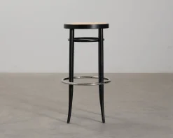 Thonet 204 RH barstol svart / rotting