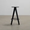 Tom Dixon Slab barpall svart