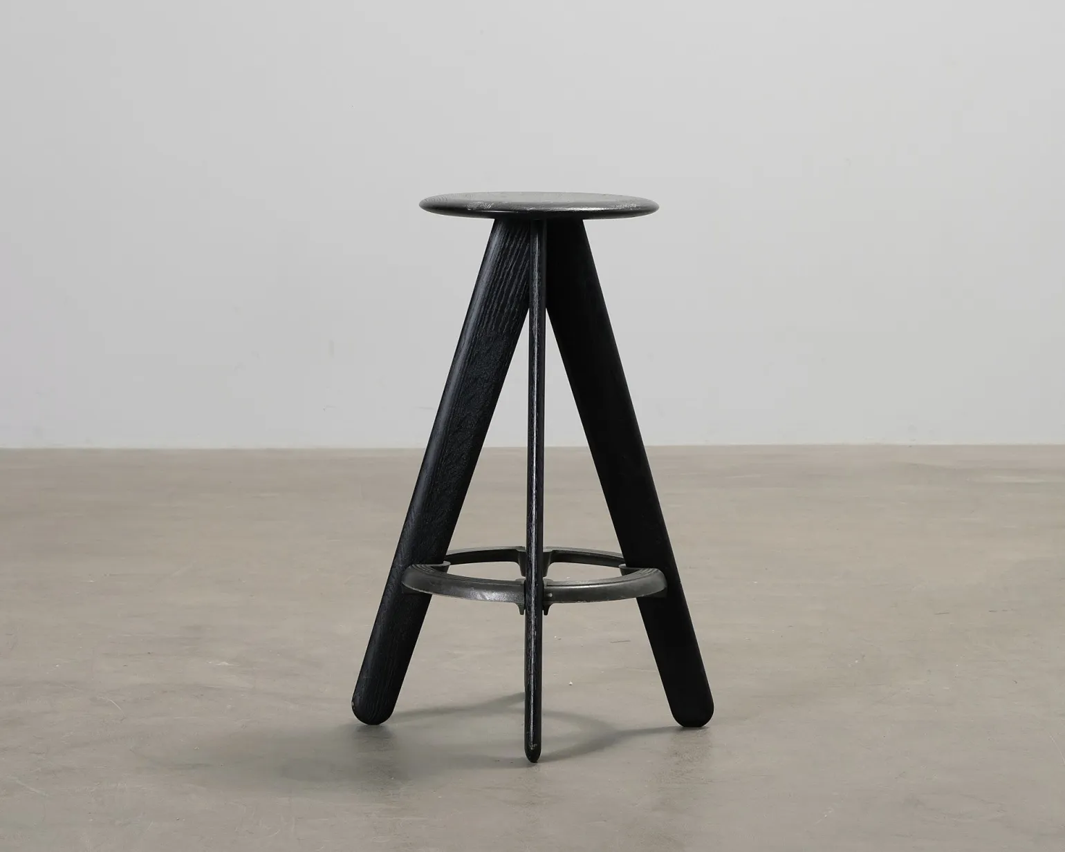 Tom Dixon Slab barpall svart