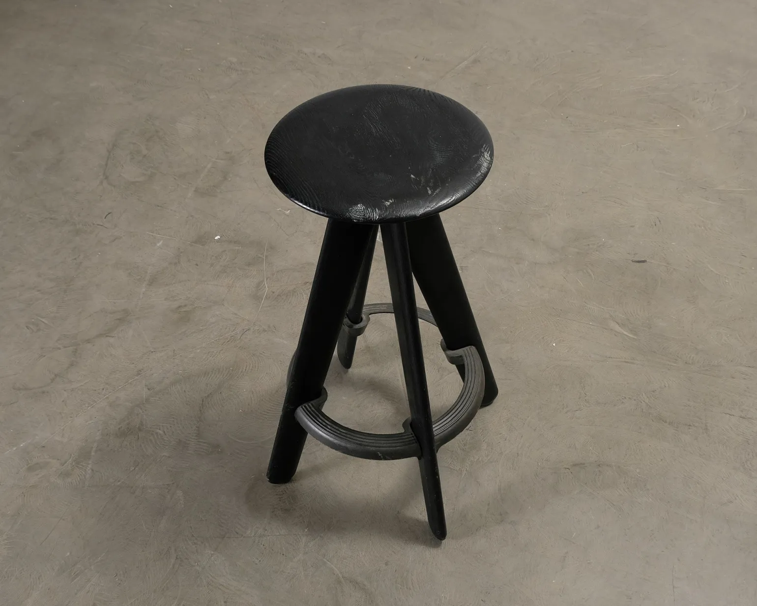 Tom Dixon Slab barpall svart