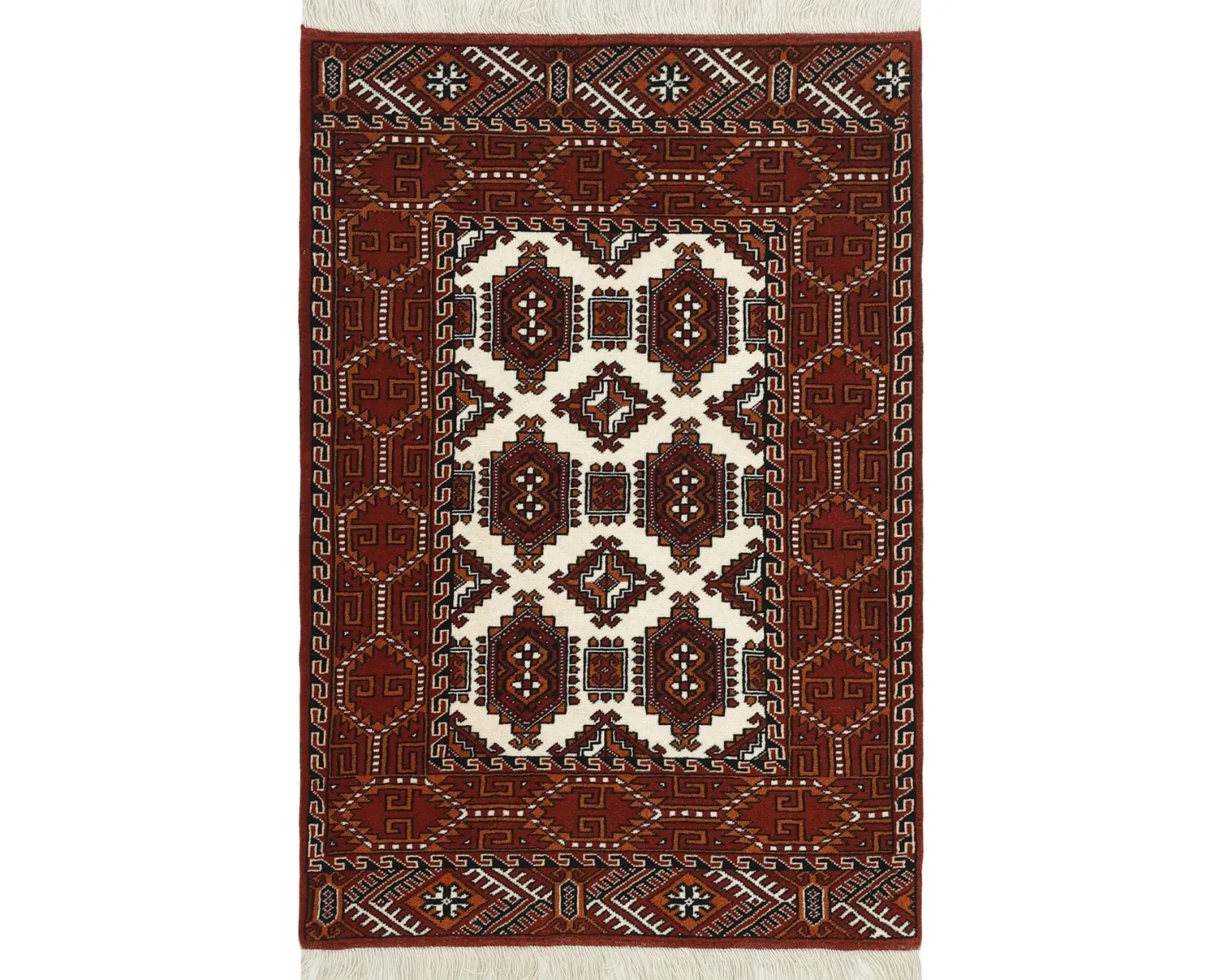 Torkaman Fine orientalisk matta 85 x 121 cm