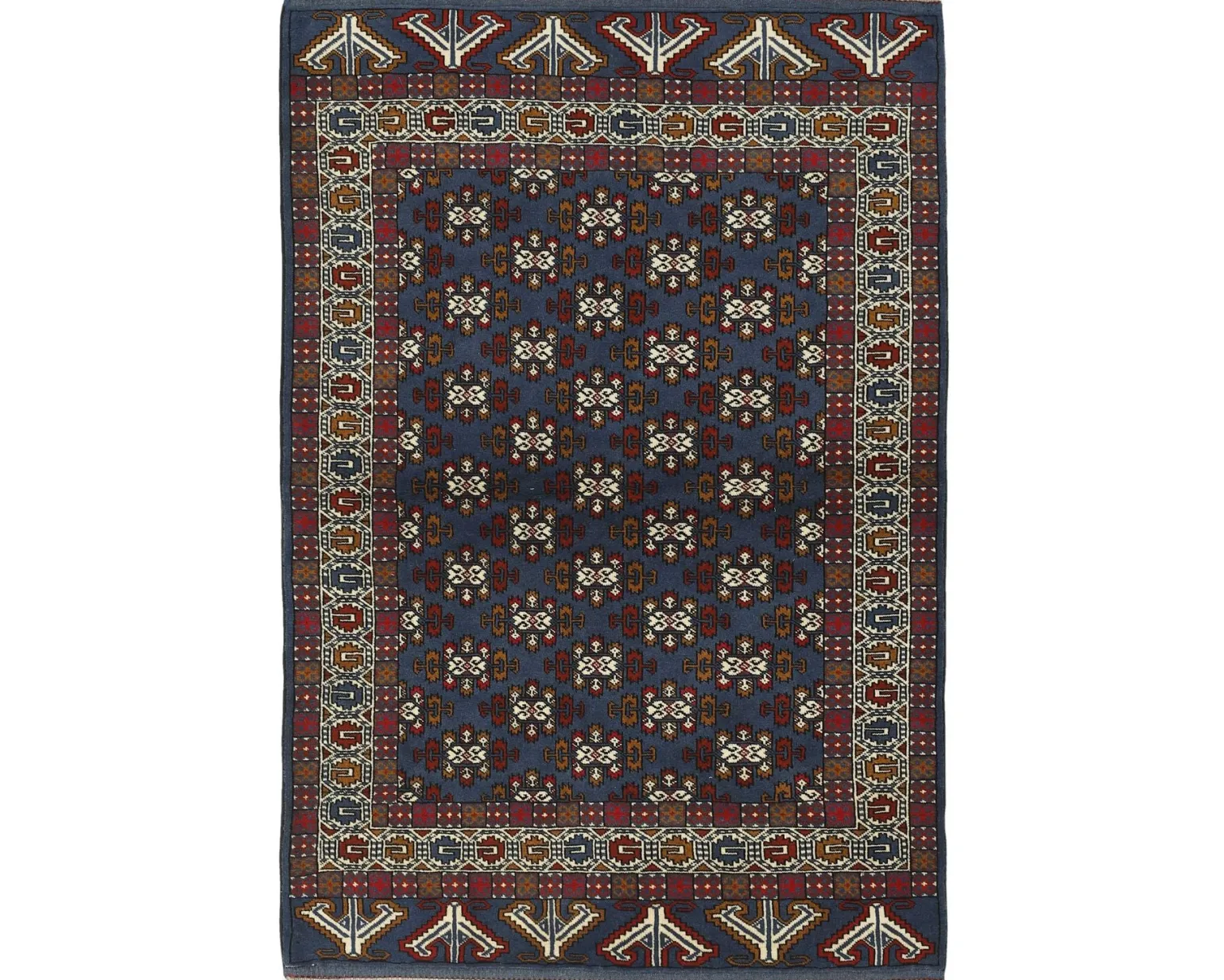Torkaman Fine orientalisk matta 136 x 195 cm