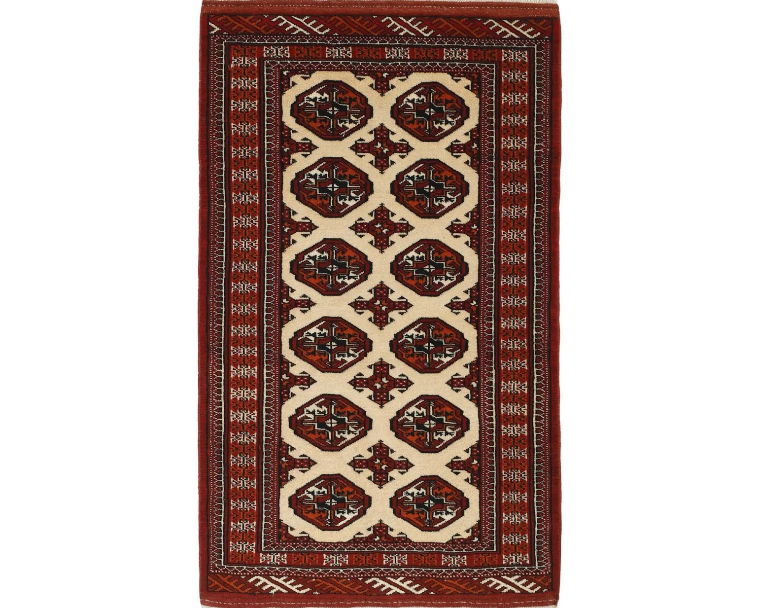 Torkaman Fine orientalisk matta 80 x 130 cm
