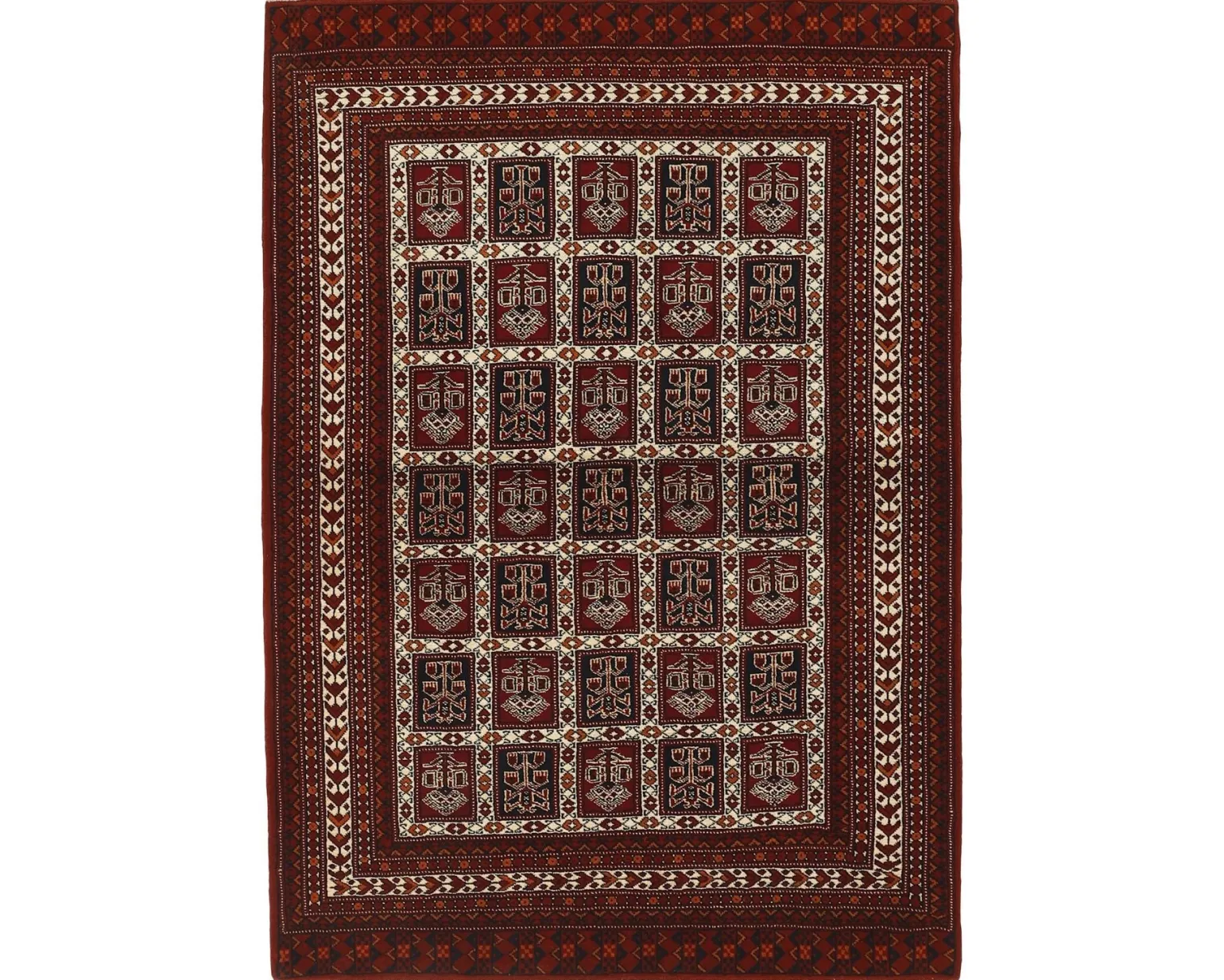 Torkaman Fine orientalisk matta 143 x 203 cm