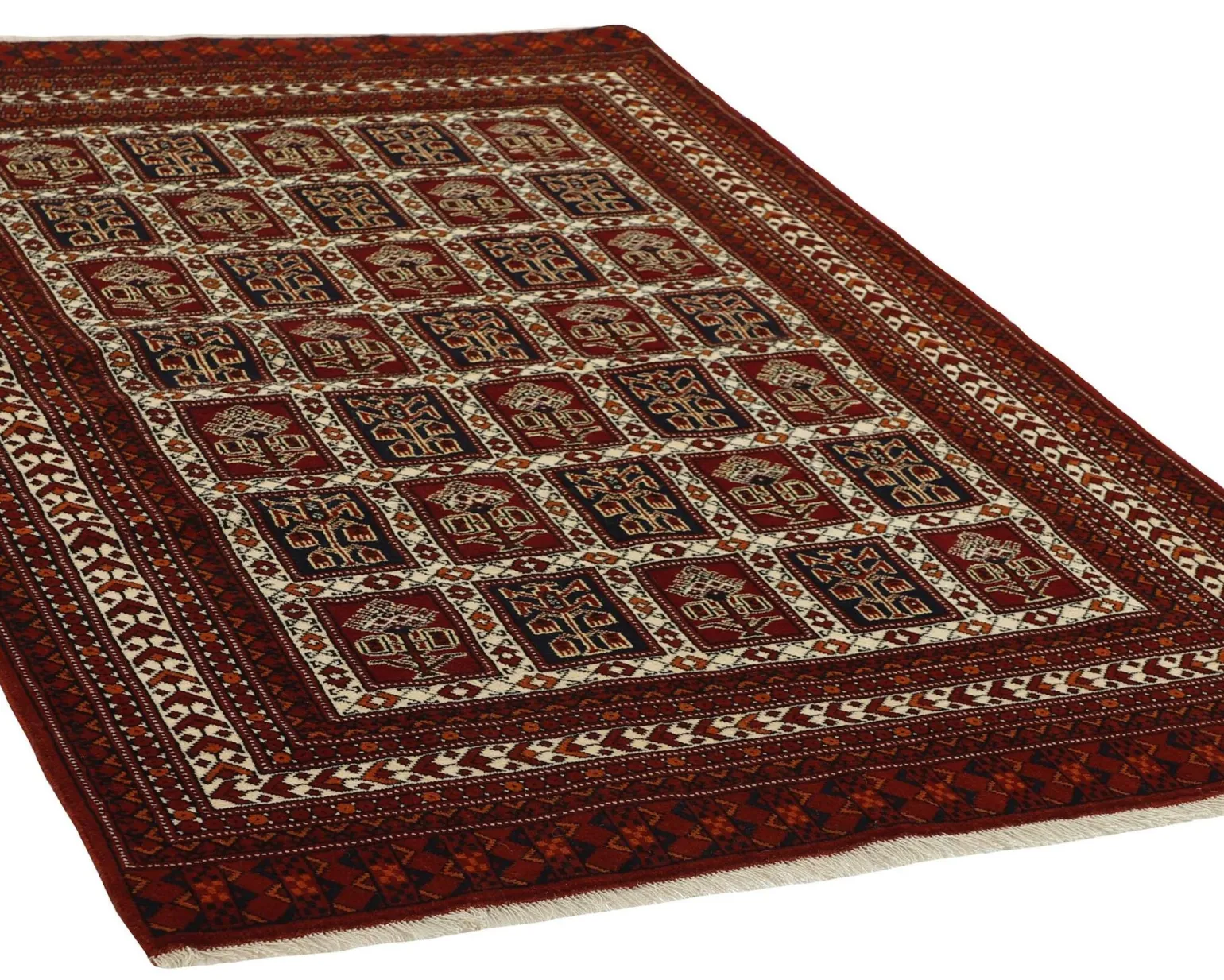 Torkaman Fine orientalisk matta 143 x 203 cm