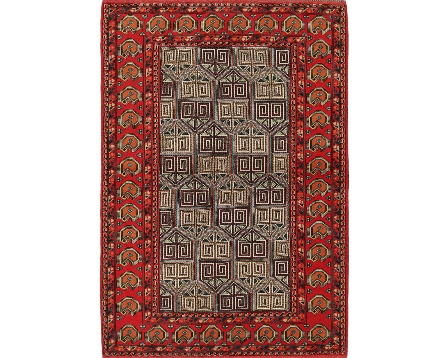 Torkaman Fine orientalisk matta 140 x 198 cm