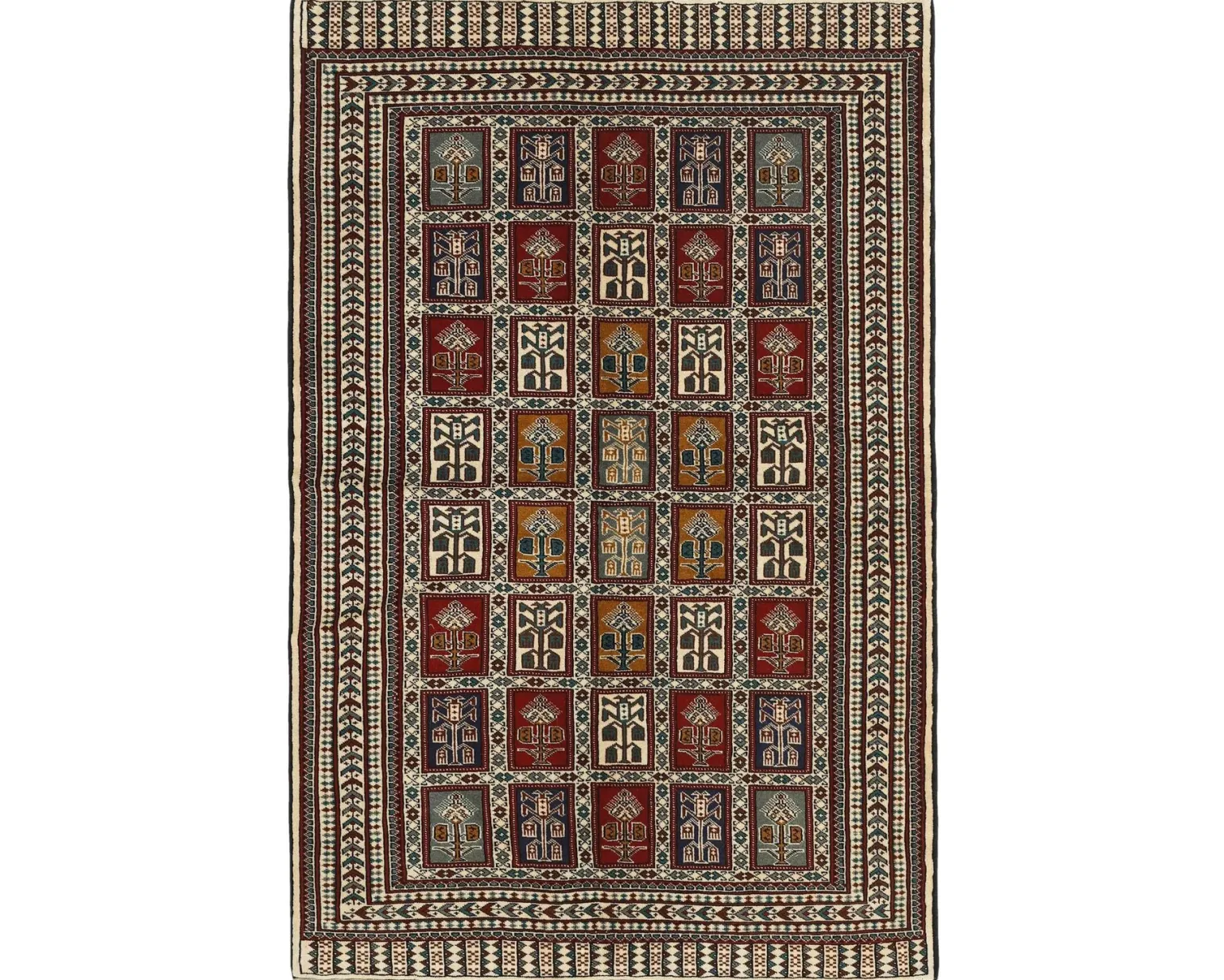 Torkaman Fine orientalisk matta 148 x 224 cm