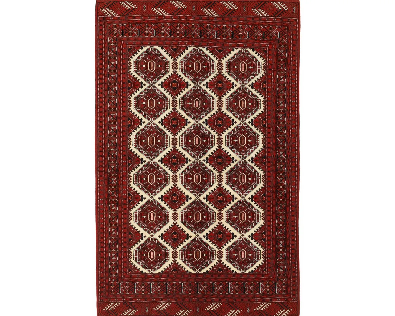 Torkaman Fine orientalisk matta 158 x 243 cm