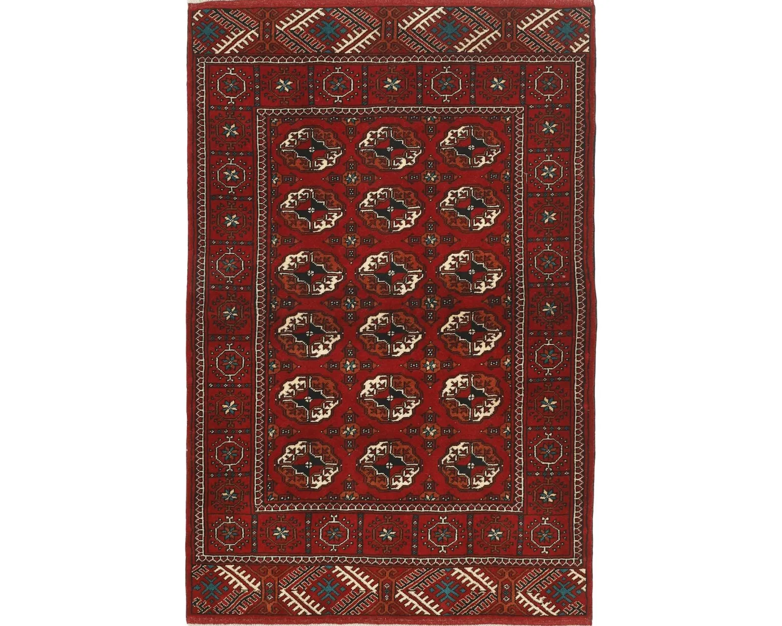 Torkaman Fine orientalisk matta 104 x 156 cm