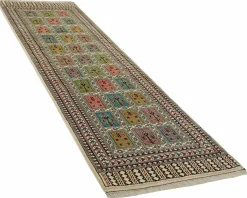 Torkaman Fine orientalisk matta 85 x 294 cm