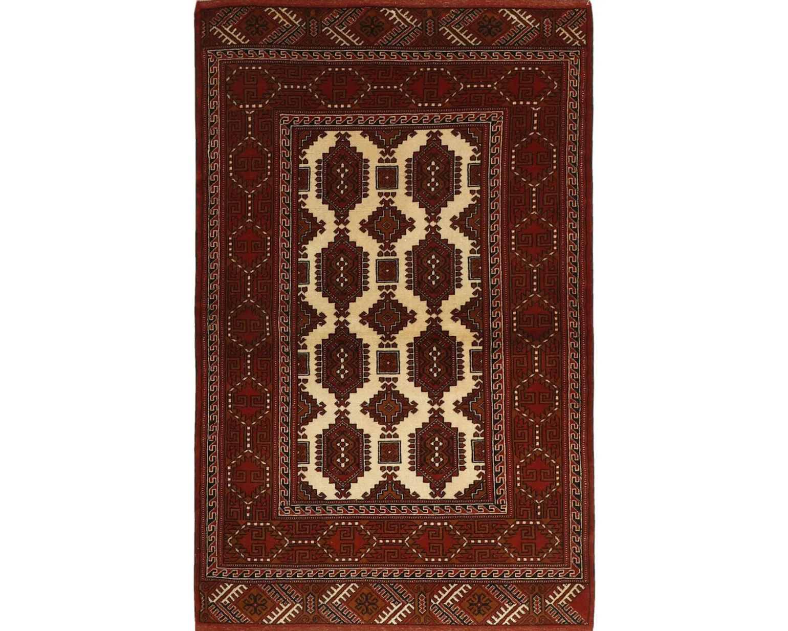Torkaman Fine orientalisk matta 106 x 165 cm