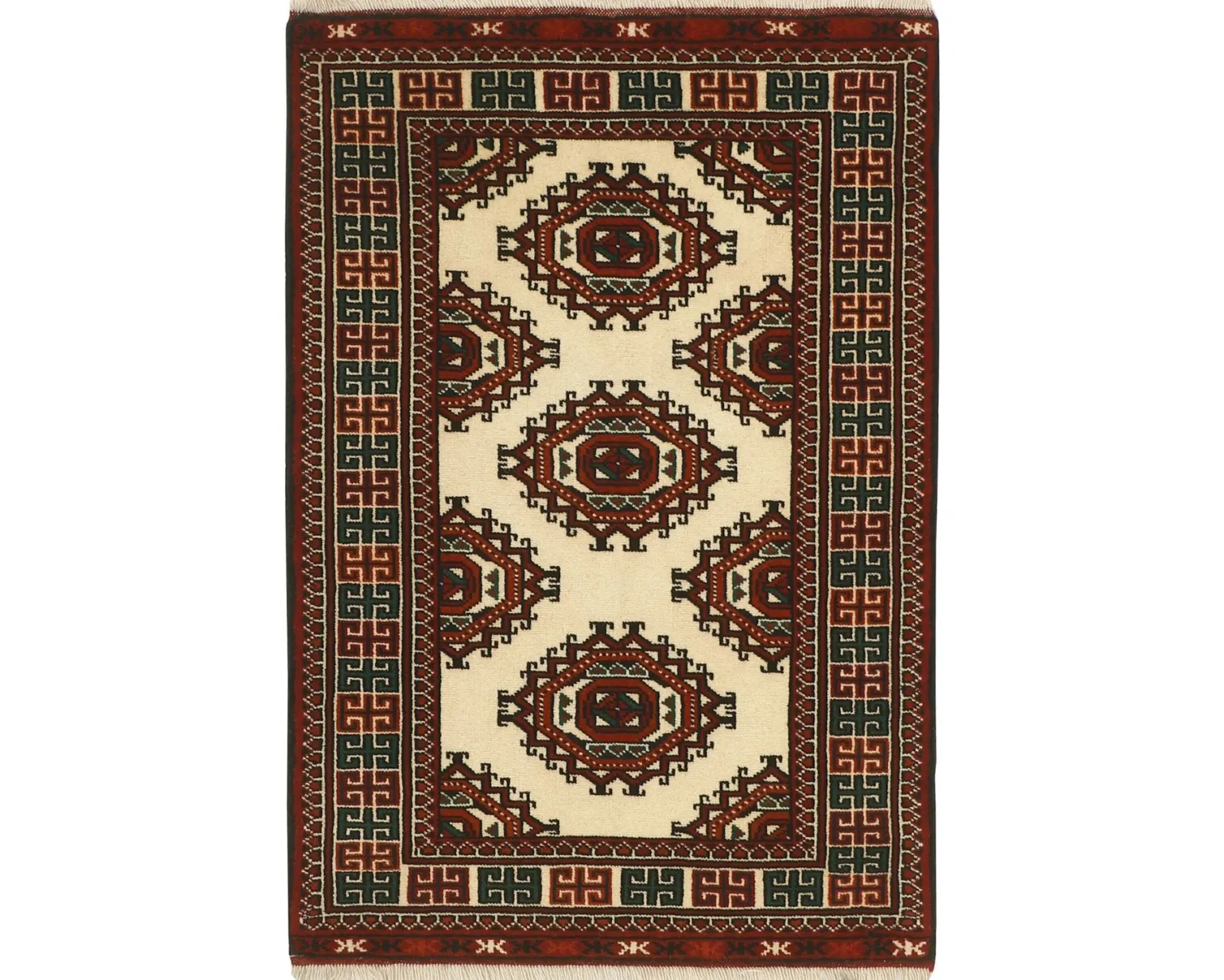 Torkaman Fine orientalisk matta 81 x 122 cm