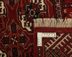 Torkaman Fine orientalisk matta 86 x 290 cm