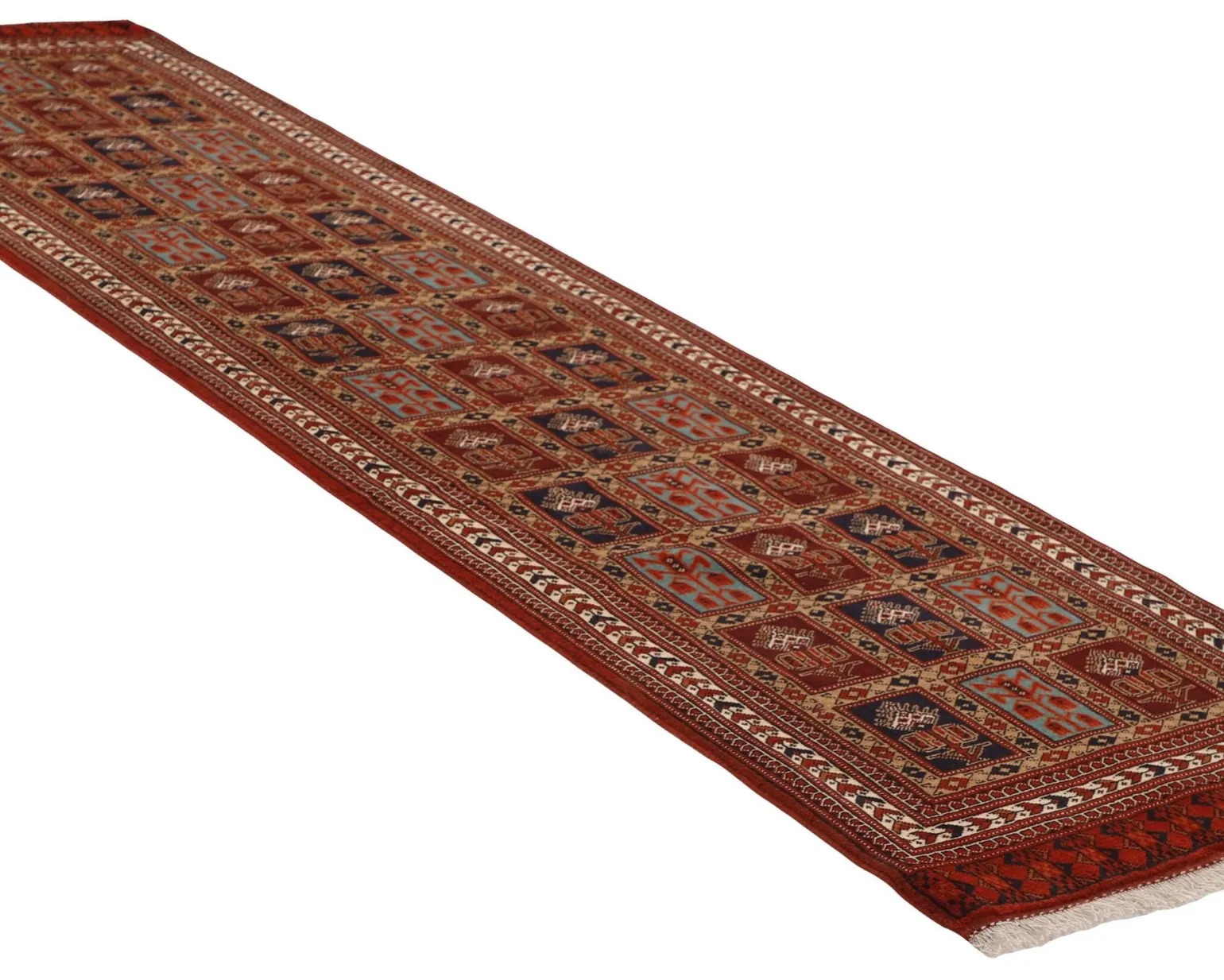 Torkaman Fine orientalisk matta 83 x 290 cm
