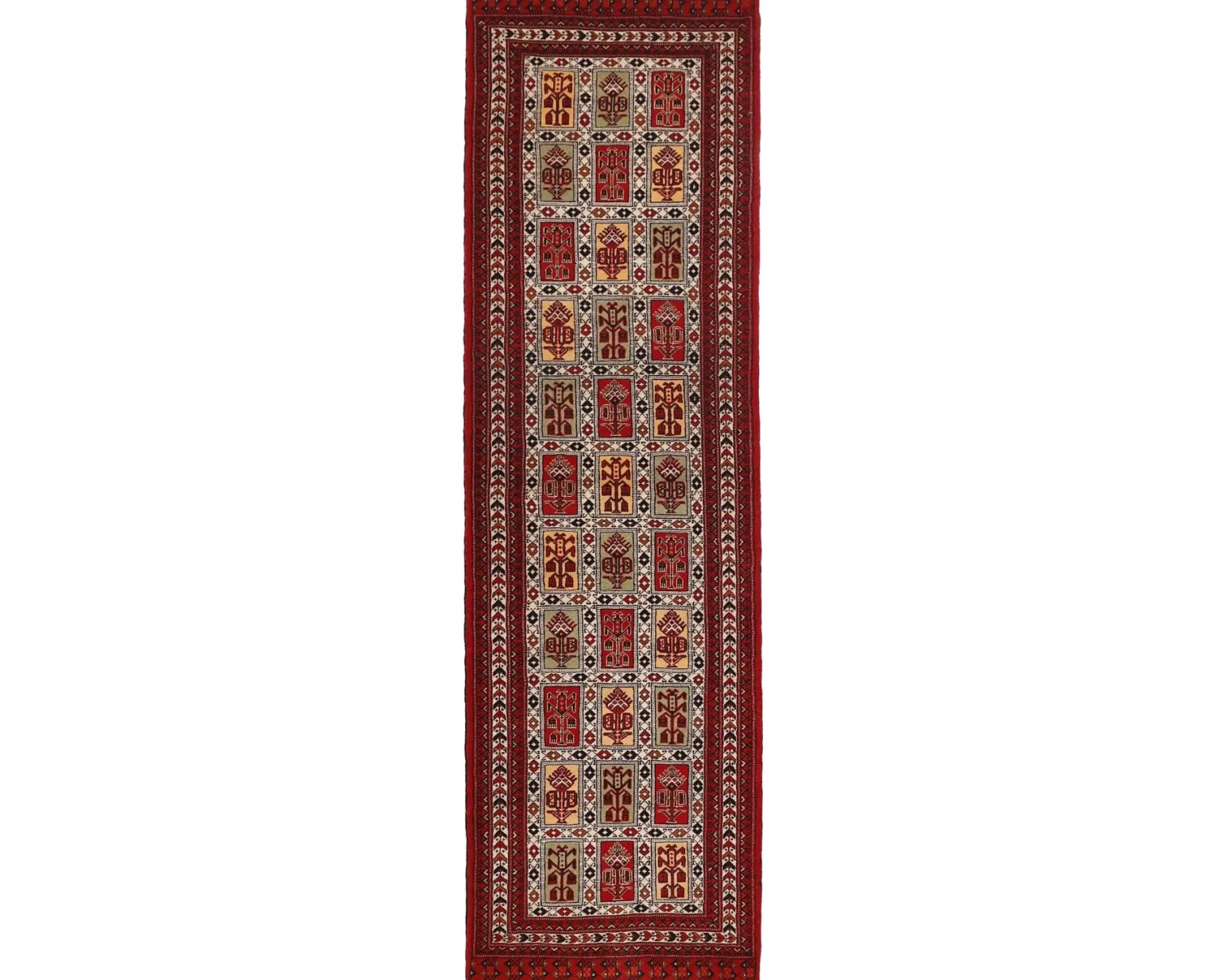 Torkaman Fine orientalisk matta 85 x 293 cm