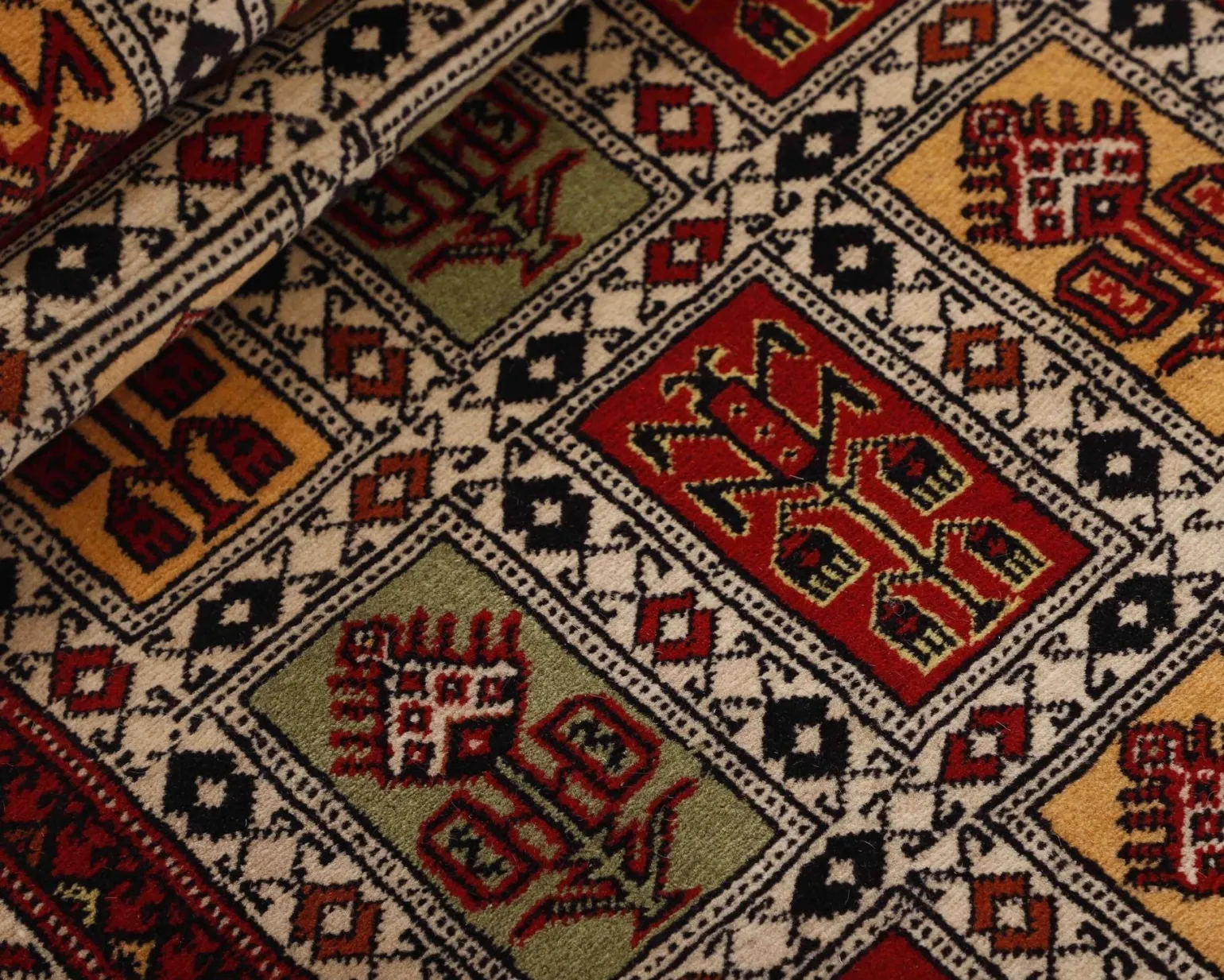 Torkaman Fine orientalisk matta 85 x 293 cm