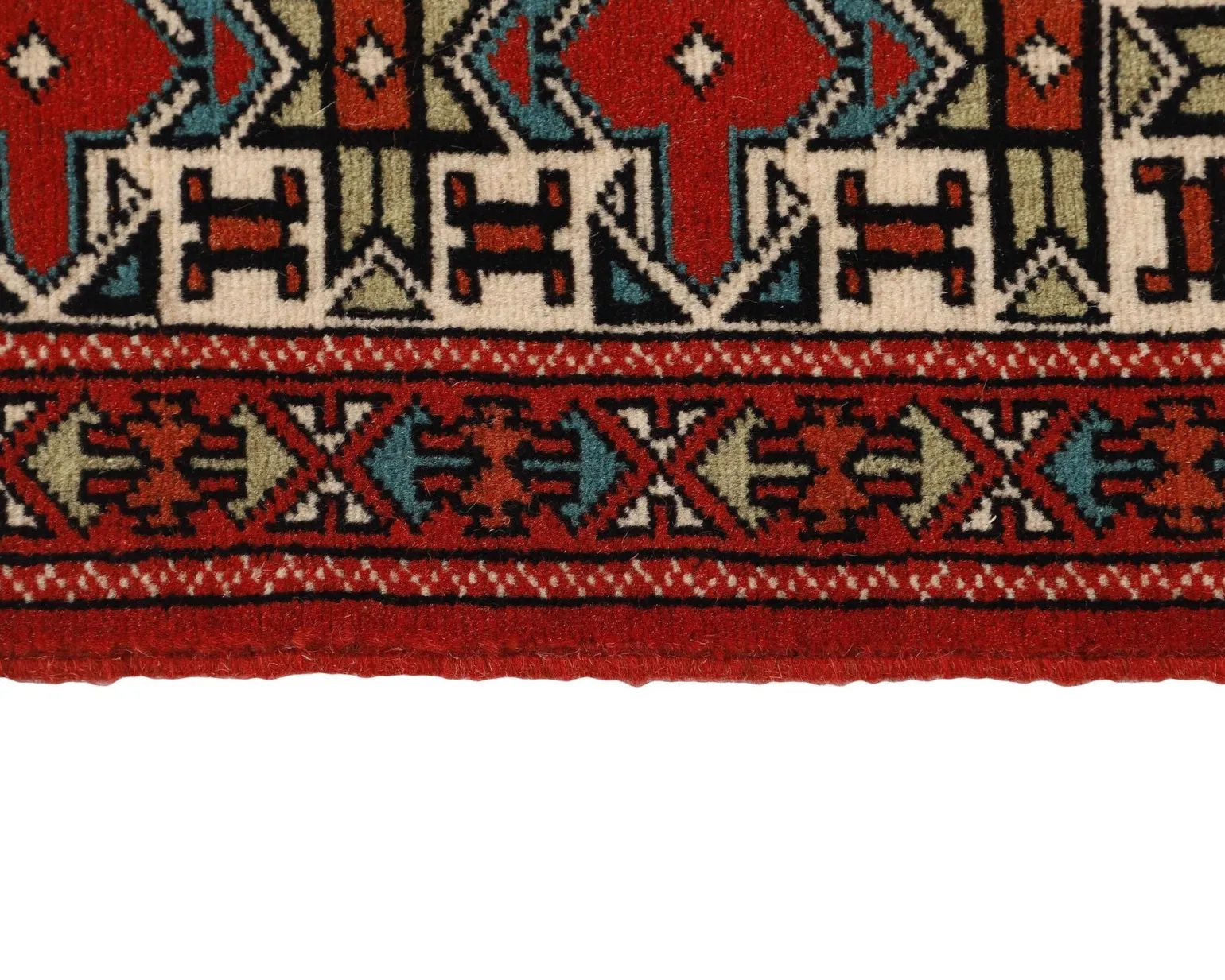 Torkaman Fine orientalisk matta 87 x 291 cm