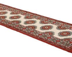 Torkaman Fine orientalisk matta 87 x 291 cm