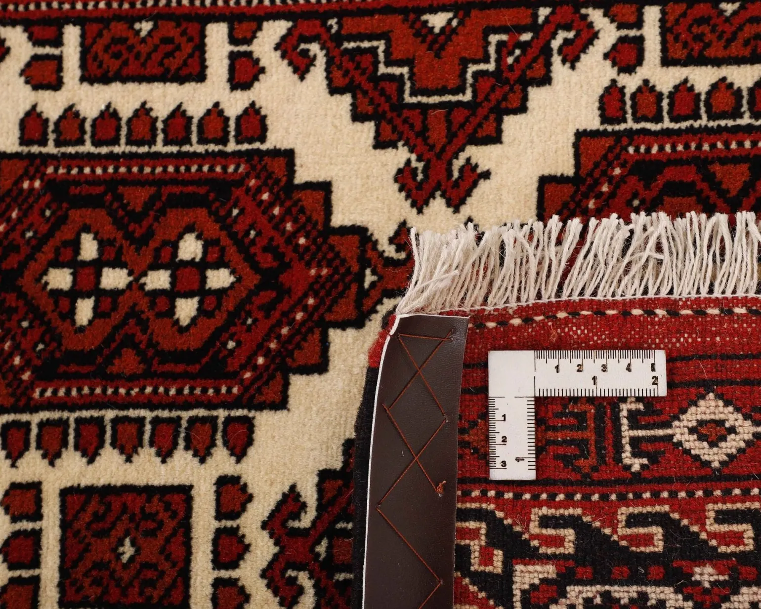Torkaman Fine orientalisk matta 84 x 295 cm