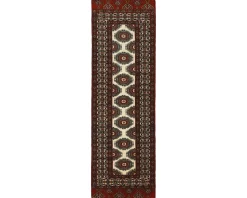 Torkaman Fine orientalisk matta 88 x 287 cm