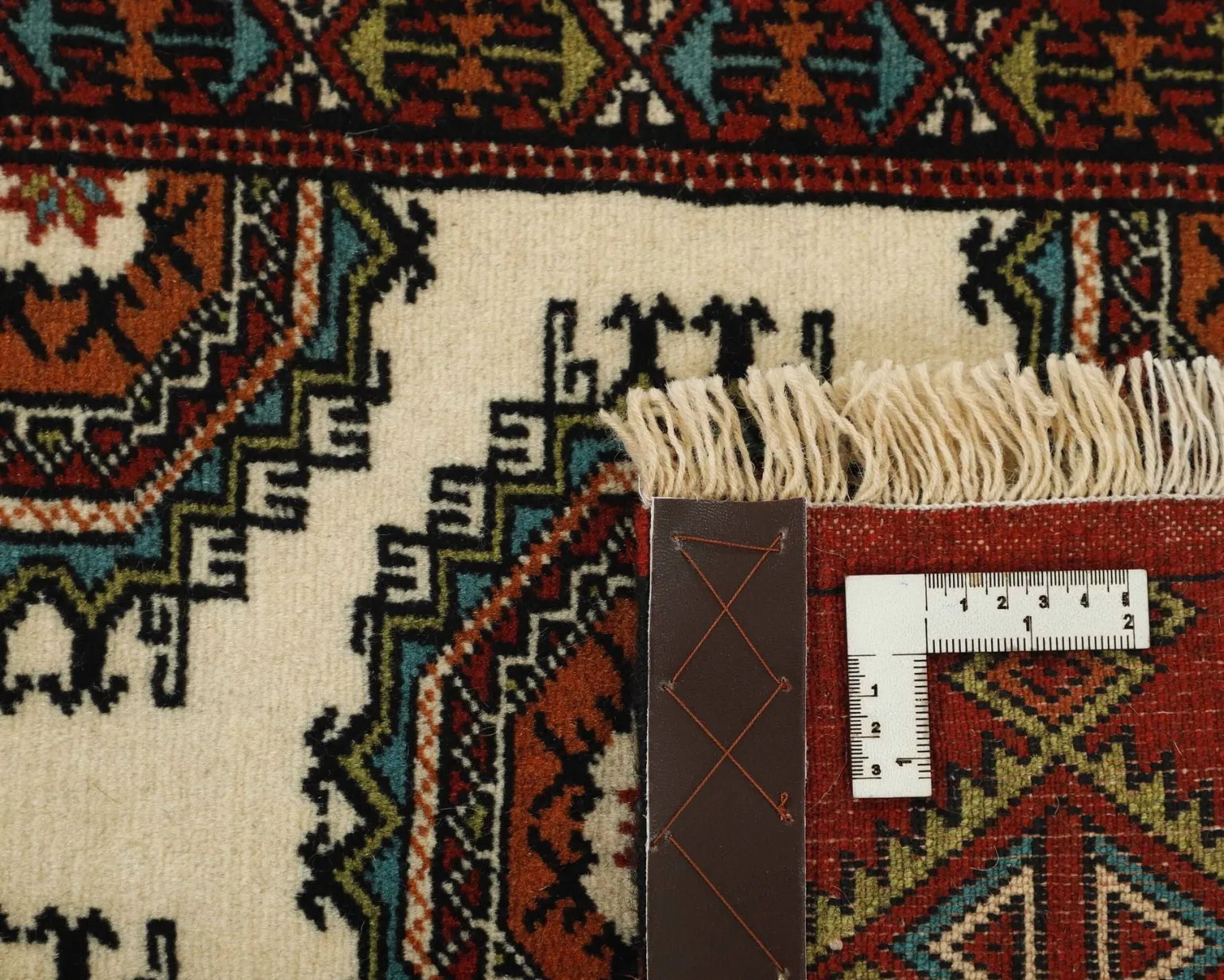 Torkaman Fine orientalisk matta 88 x 287 cm