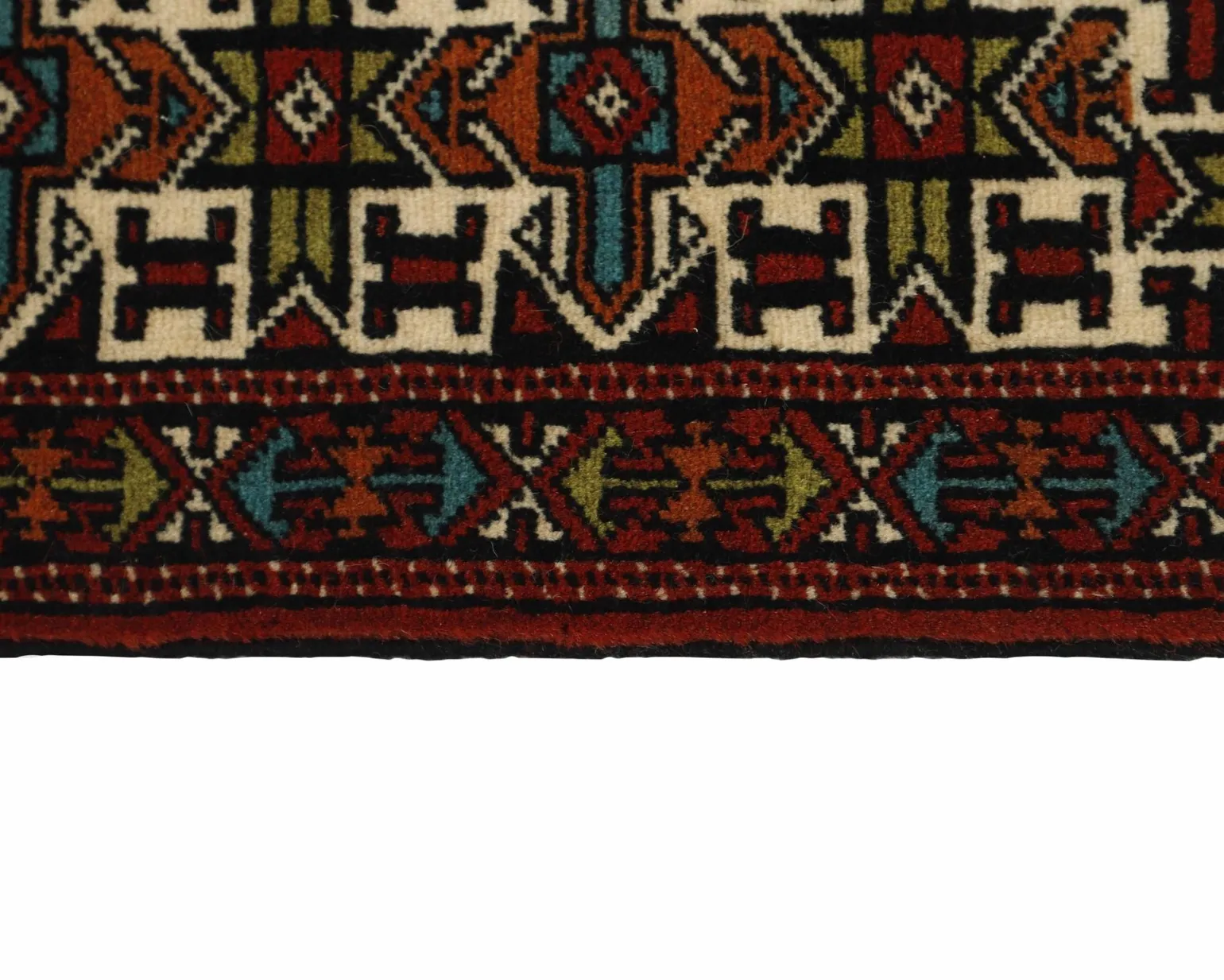 Torkaman Fine orientalisk matta 88 x 287 cm