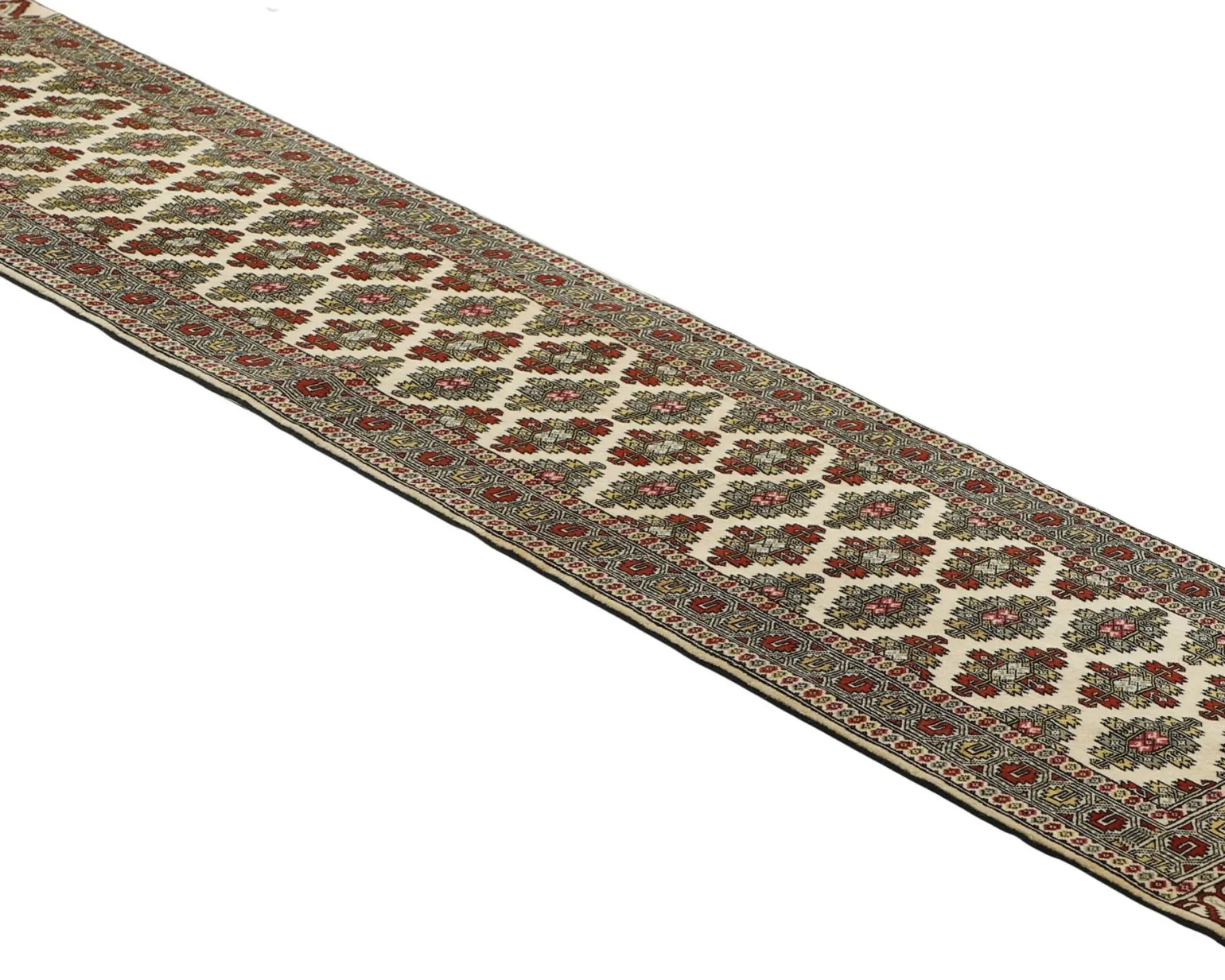 Torkaman Fine orientalisk matta 87 x 291 cm