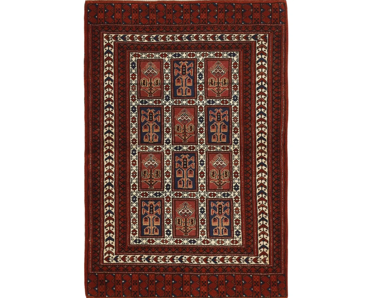 Torkaman Fine orientalisk matta 84 x 124 cm