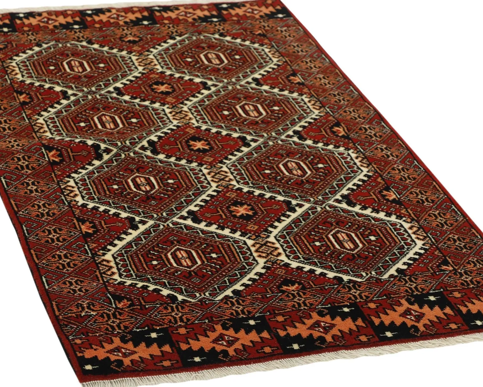 Torkaman Fine orientalisk matta 83 x 127 cm
