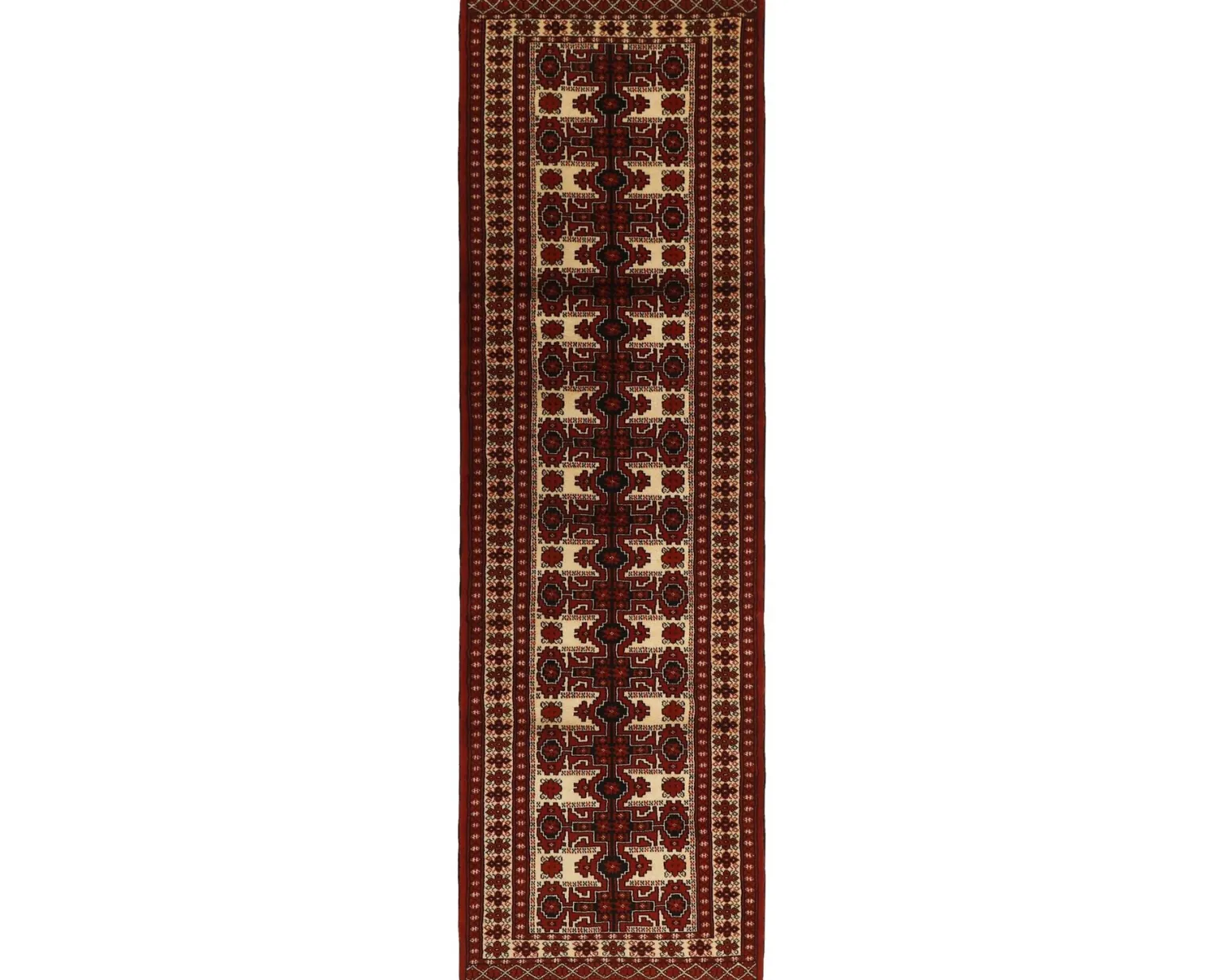 Torkaman Fine orientalisk matta 81 x 290 cm