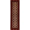Torkaman Fine orientalisk matta 84 x 288 cm