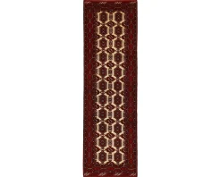 Torkaman Fine orientalisk matta 84 x 288 cm