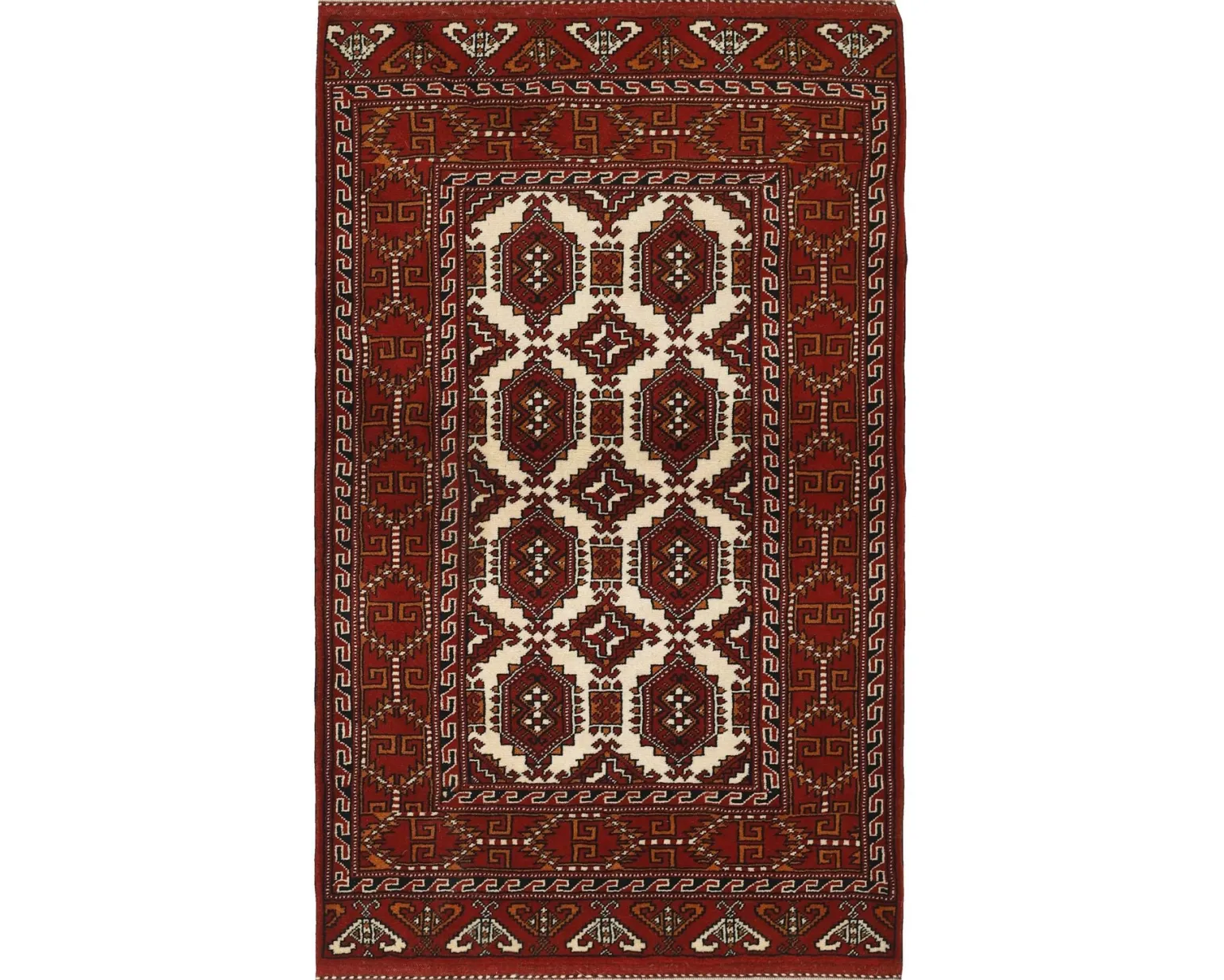 Torkaman Fine orientalisk matta 86 x 135 cm