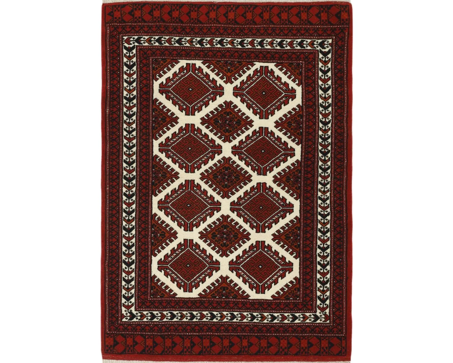 Torkaman Fine orientalisk matta 86 x 122 cm