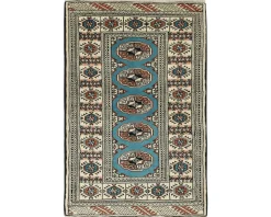 Torkaman Fine orientalisk matta 83 x 127 cm