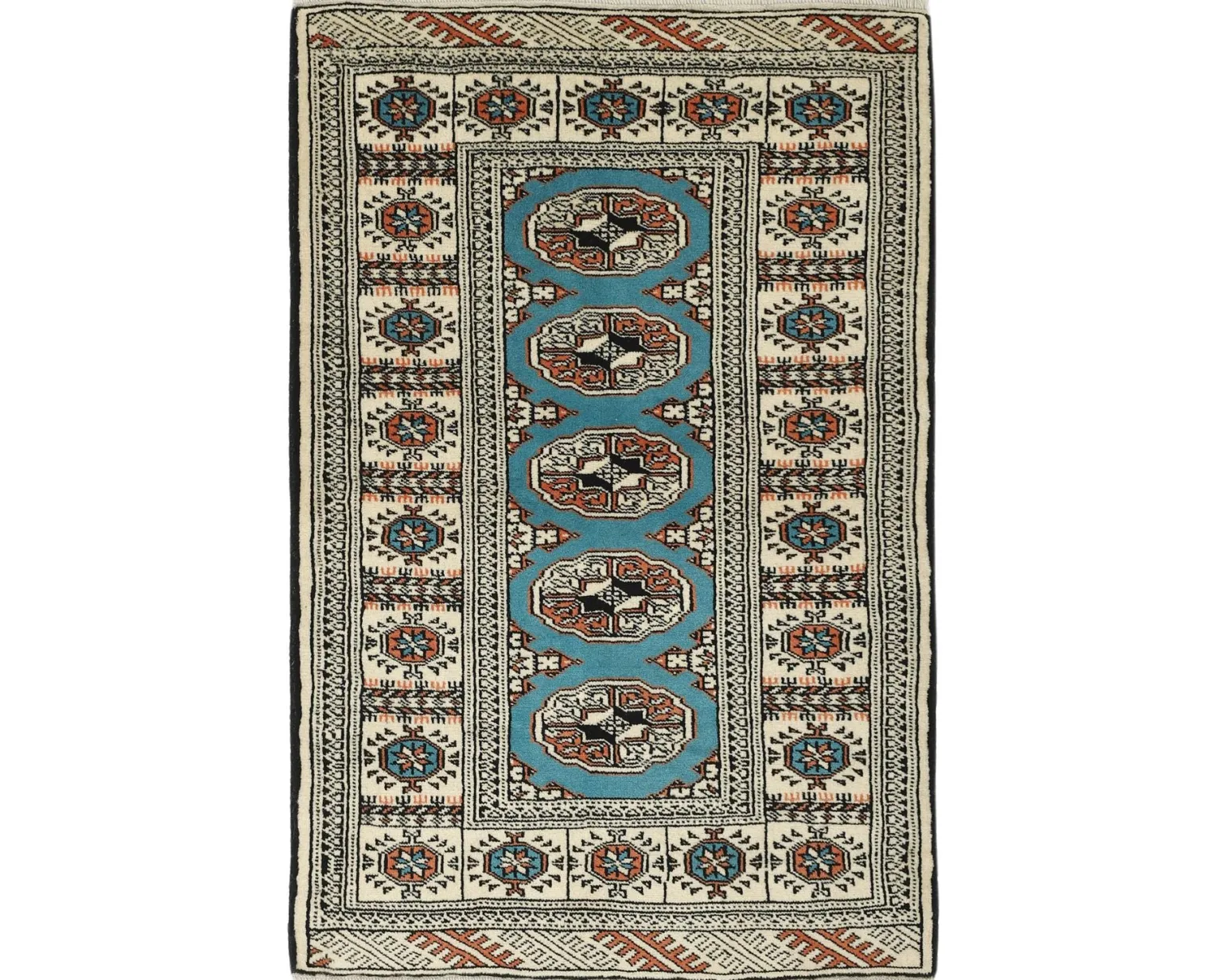 Torkaman Fine orientalisk matta 83 x 127 cm