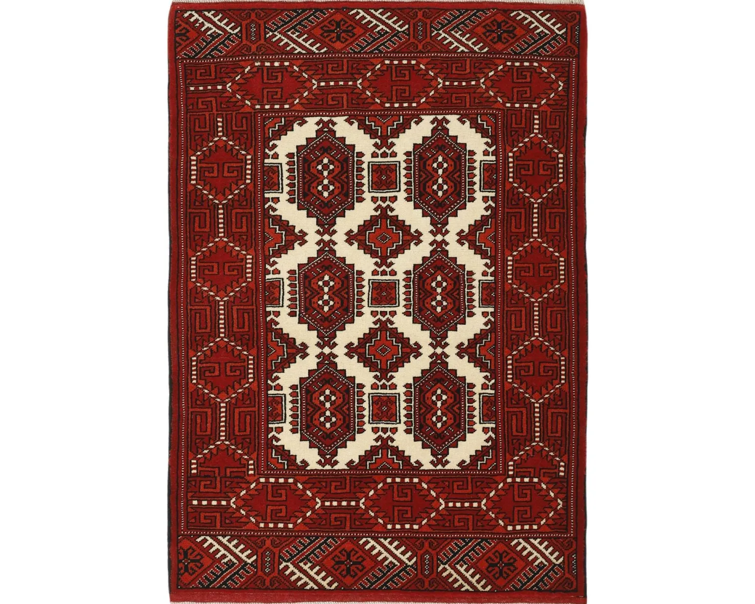 Torkaman Fine orientalisk matta 84 x 119 cm