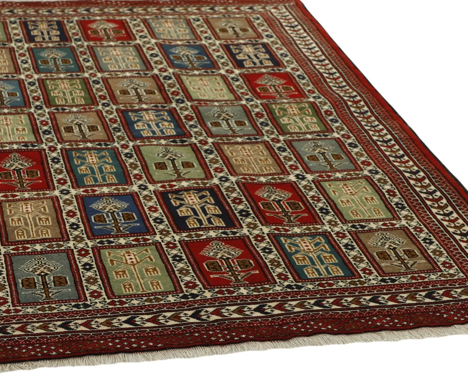 Torkaman Fine orientalisk matta 135 x 190 cm