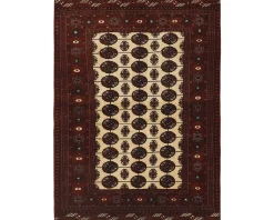 Torkaman Fine orientalisk matta 136 x 185 cm