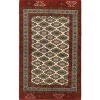 Torkaman Fine orientalisk matta 135 x 214 cm