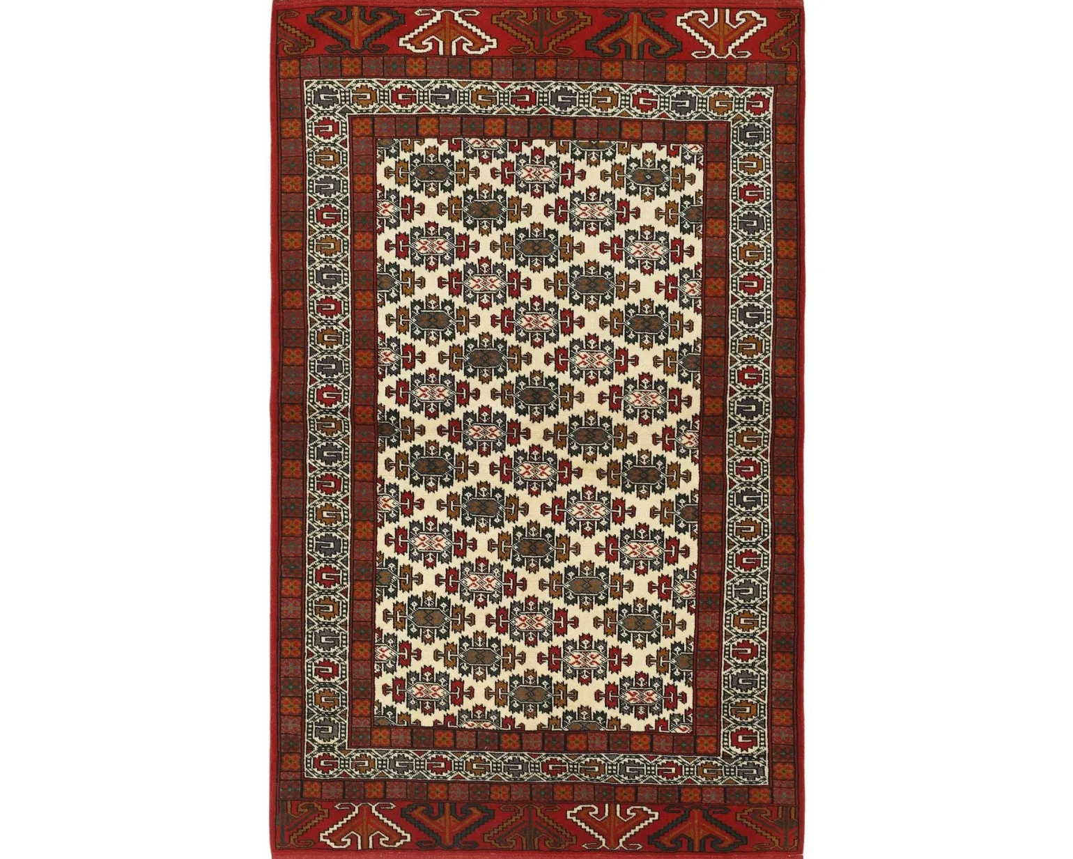 Torkaman Fine orientalisk matta 135 x 214 cm