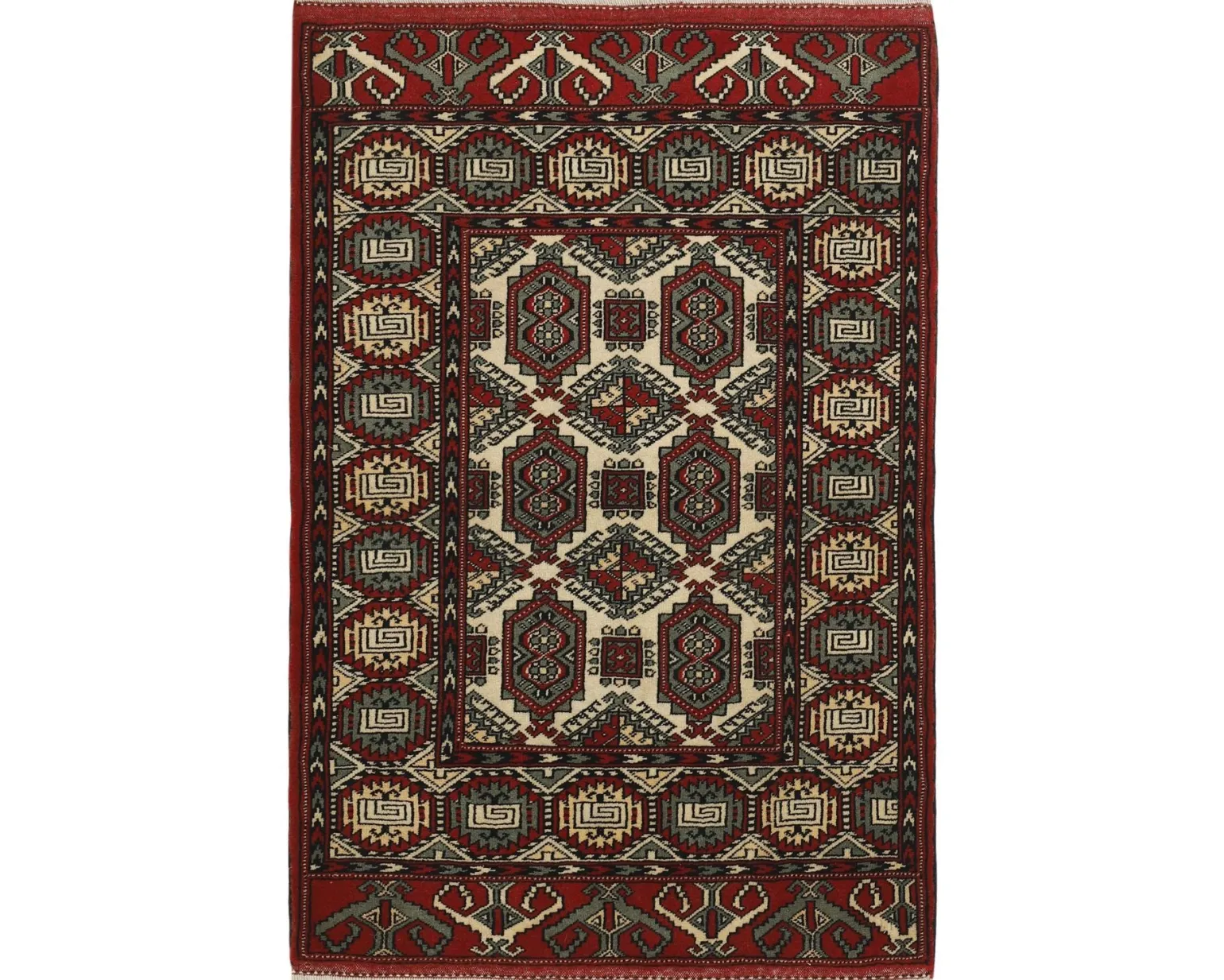 Torkaman Fine orientalisk matta 85 x 124 cm