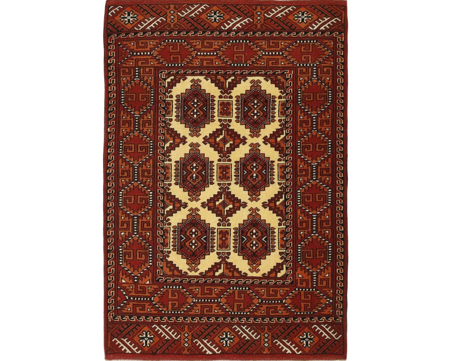 Torkaman Fine orientalisk matta 86 x 122 cm