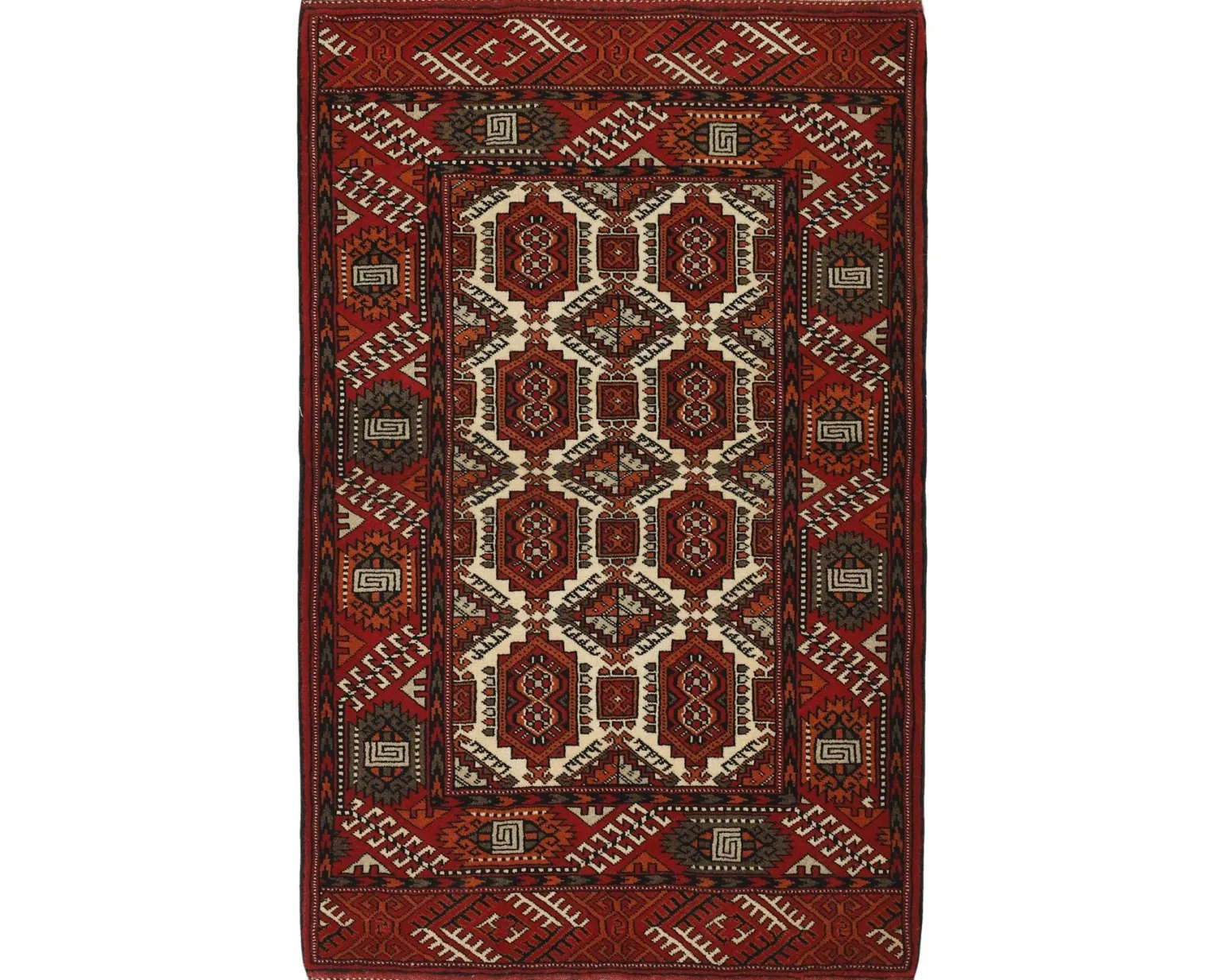 Torkaman Fine orientalisk matta 86 x 132 cm
