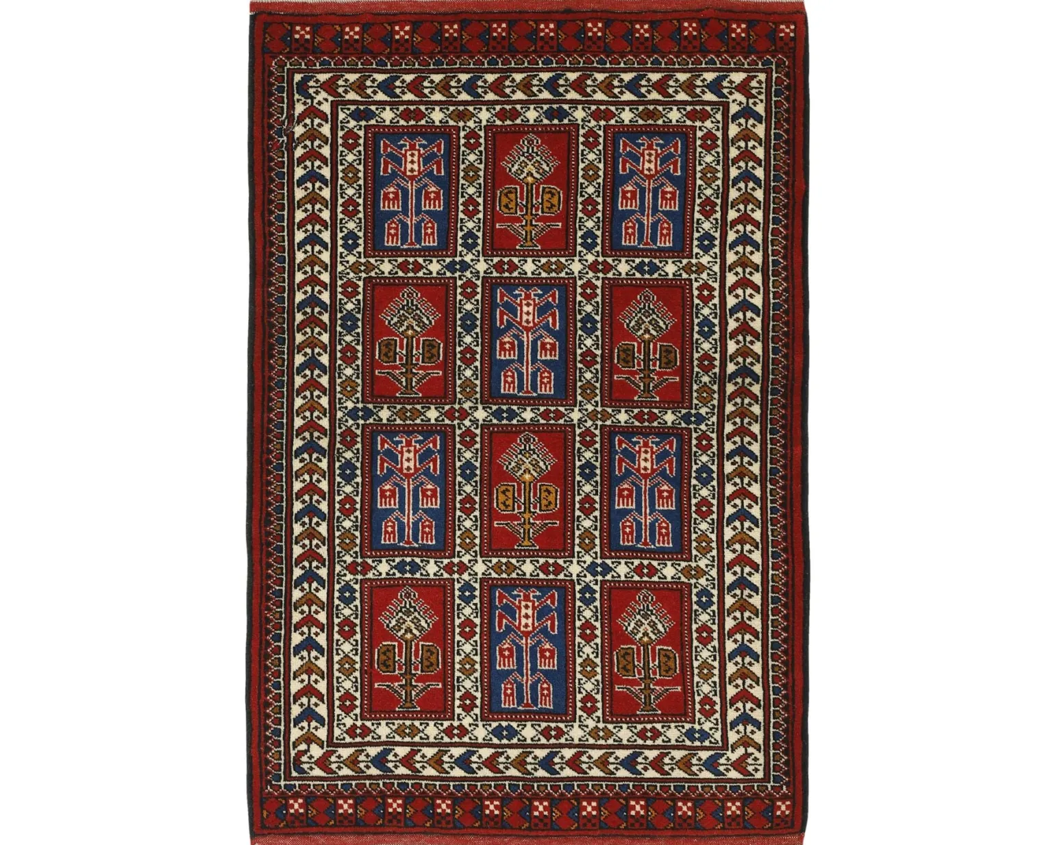Torkaman Fine orientalisk matta 85 x 127 cm